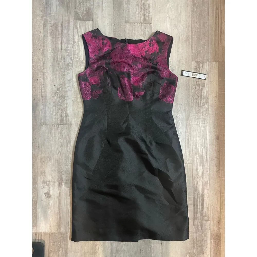 NWT Tahari Arthur S. Levine size 6 party dress Black - Image 3