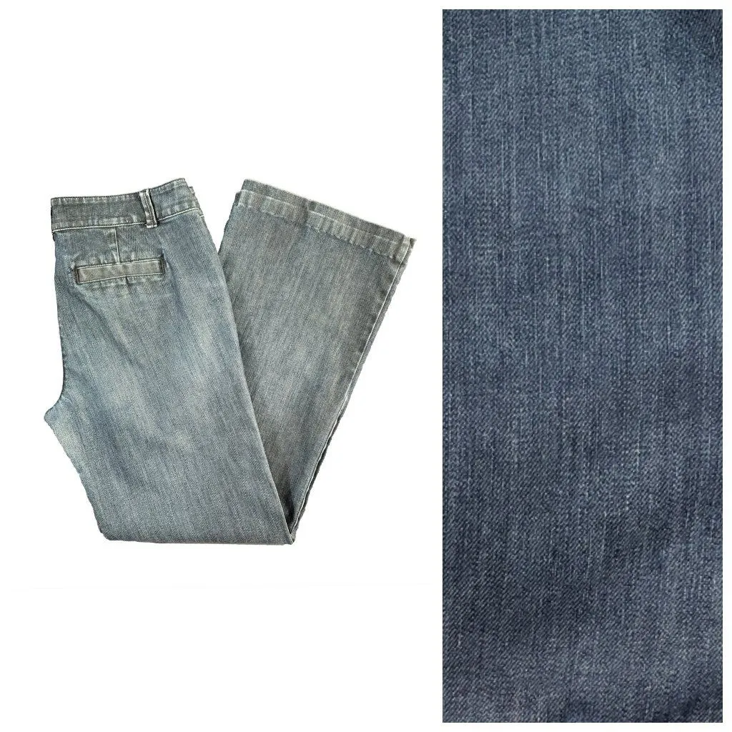 Ann Taylor Women's Boot Cut Trouser Jeans Size 10 Blue - Image 2