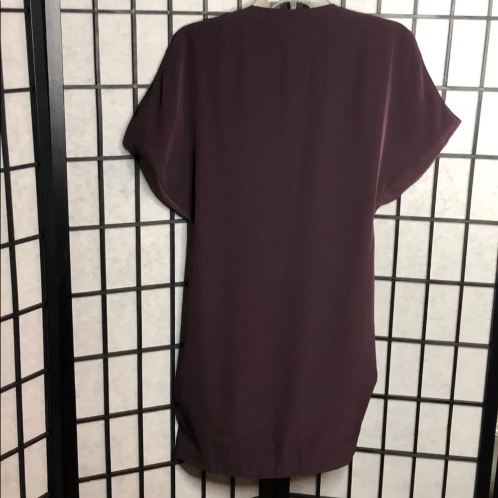 🔥SALE🔥All Saints Oxblood Purple Thea Dress - Image 6