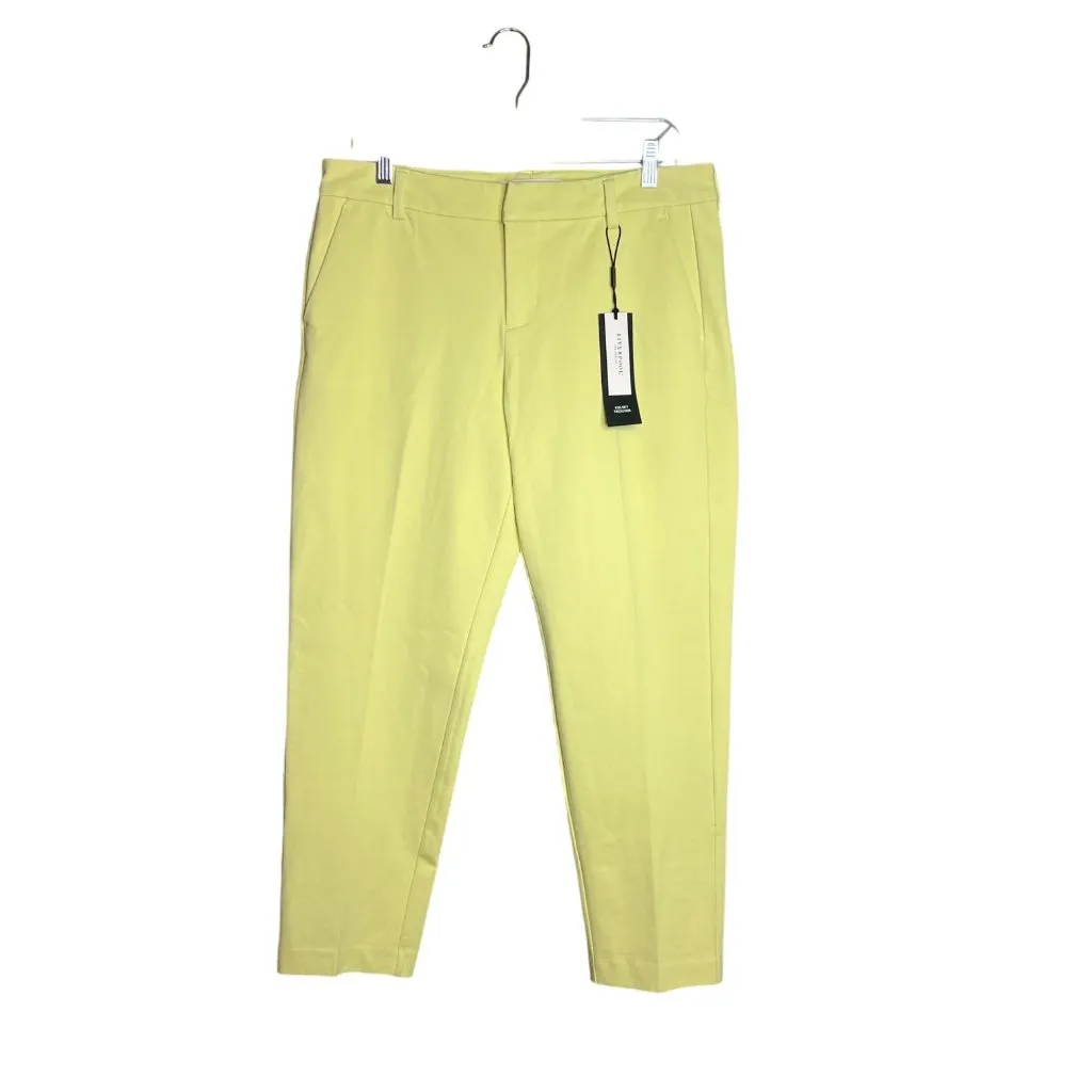Liverpool Kelsey Trouser Ankle Ponte Pant Size 10 / 30‎ Petite Lemongrass NWT - Image 2