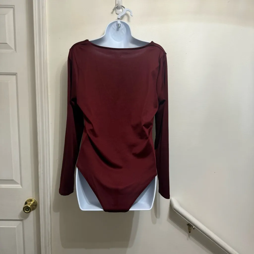 A New Day size L‎ Ruched Slim Fit Bodysuit - Image 8