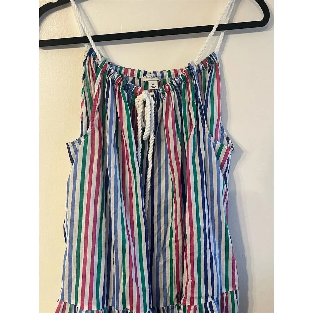 J. Crew Women's XL Multicolor Striped Rope - Image 2