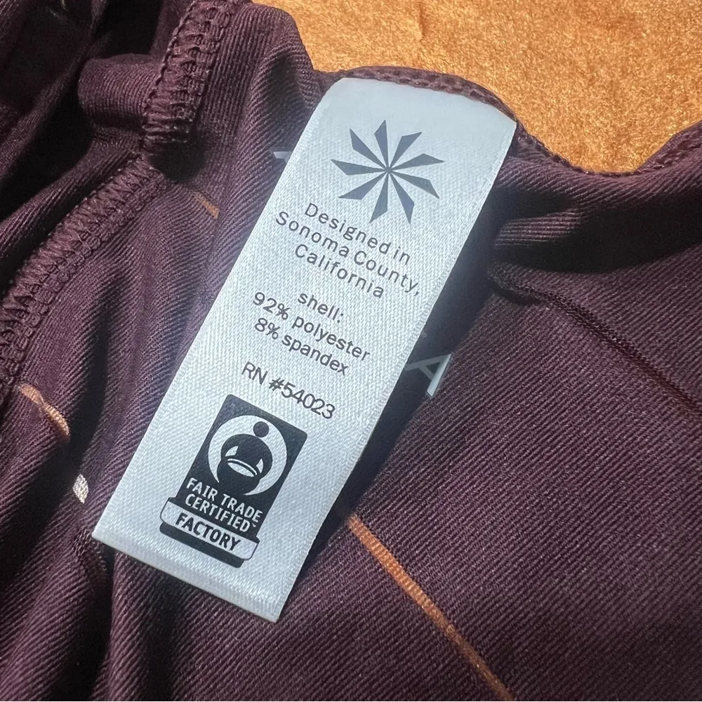 Athleta sheer striped tank medium - Image 6