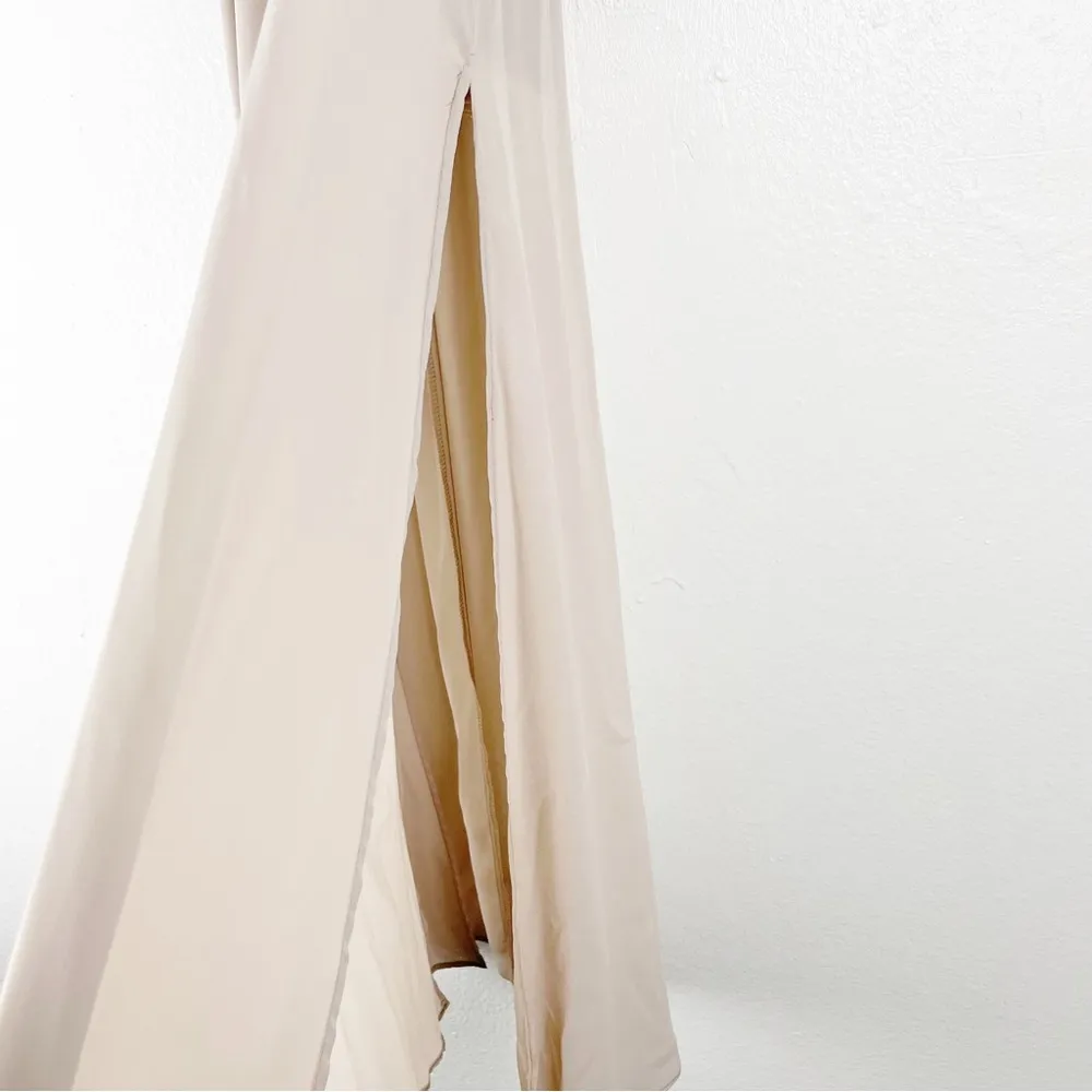 SHOW ME YOUR MUMU Hacienda Ruffle Top Side Splits Maxi Dress, Size Small - Image 6