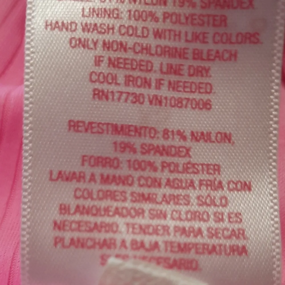 Xhilaration Pink Ribbed Bikini Bottom XS - Image 4