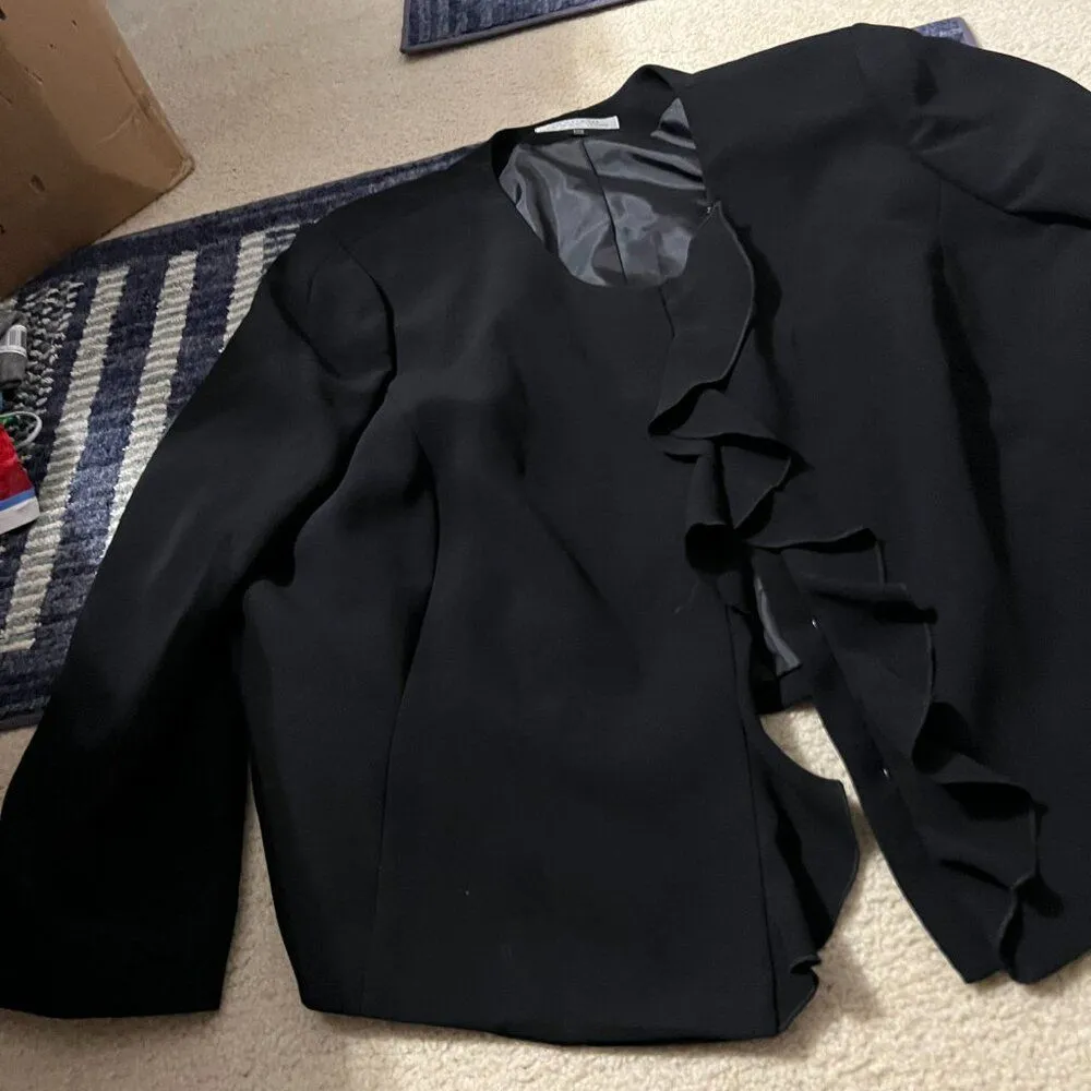 NWT Tahari black blazer/skirt set 24W - Image 4