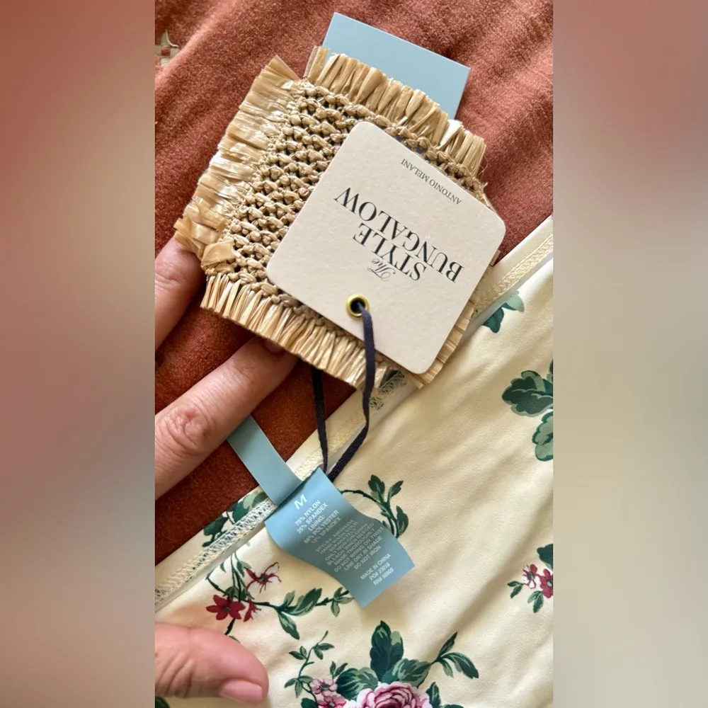 ANTONIO MELANI Floral Cross-Neck Bikini SET - Image 5