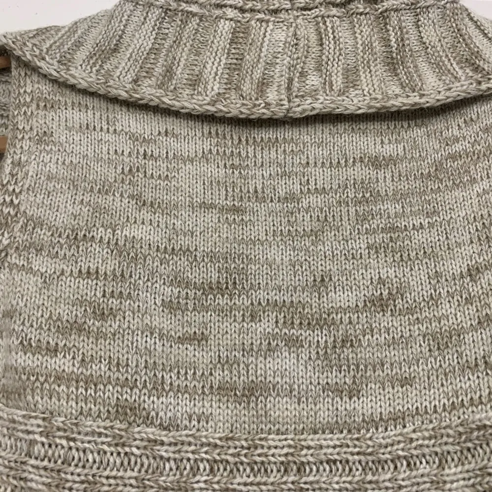 “It’s One Time” Sweater Vest 1224 Tan Size L - Image 8