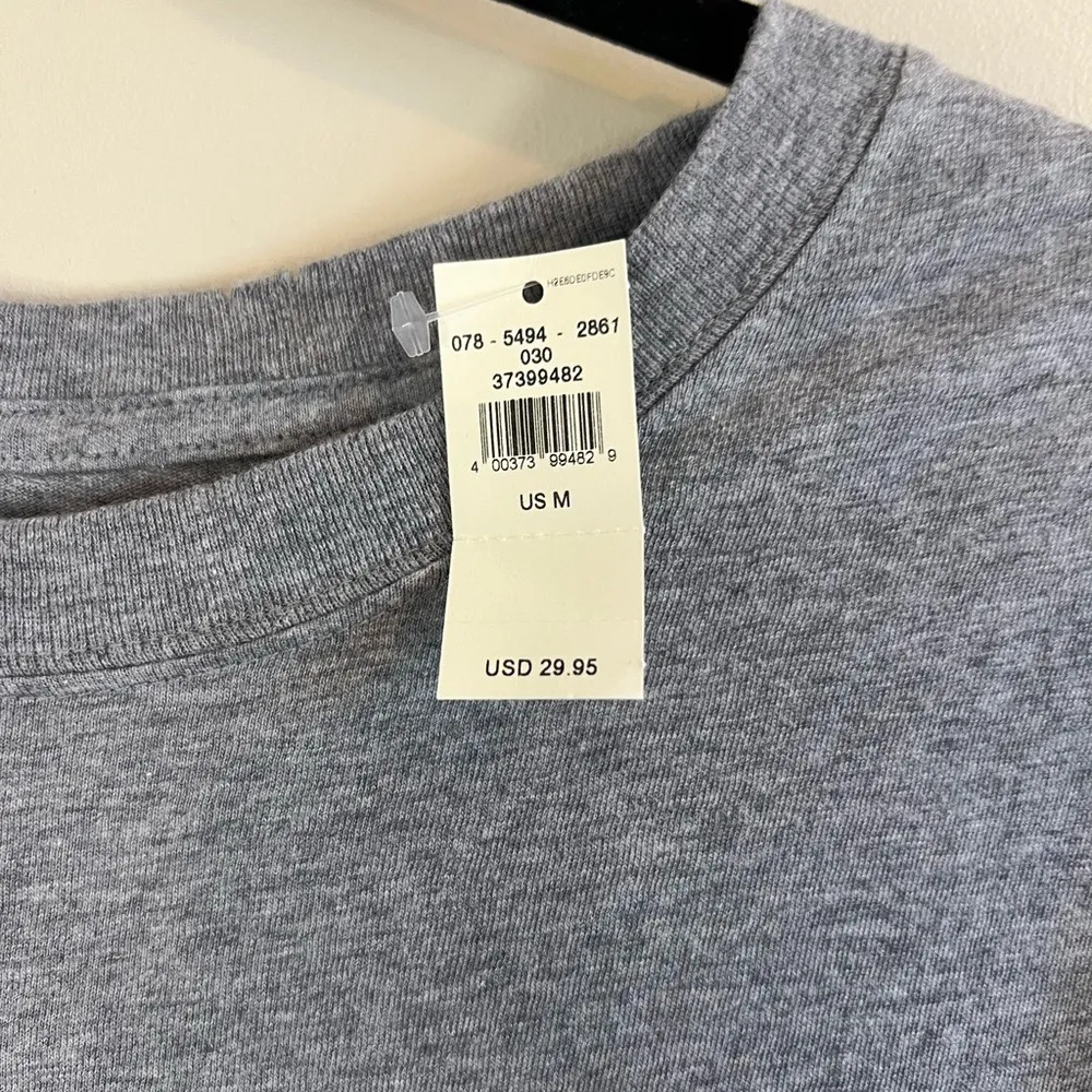 NWT Aerie Women's Gray Graphic‎ Tee Size Medium - Fun Iconic Details Oversized - Image 7