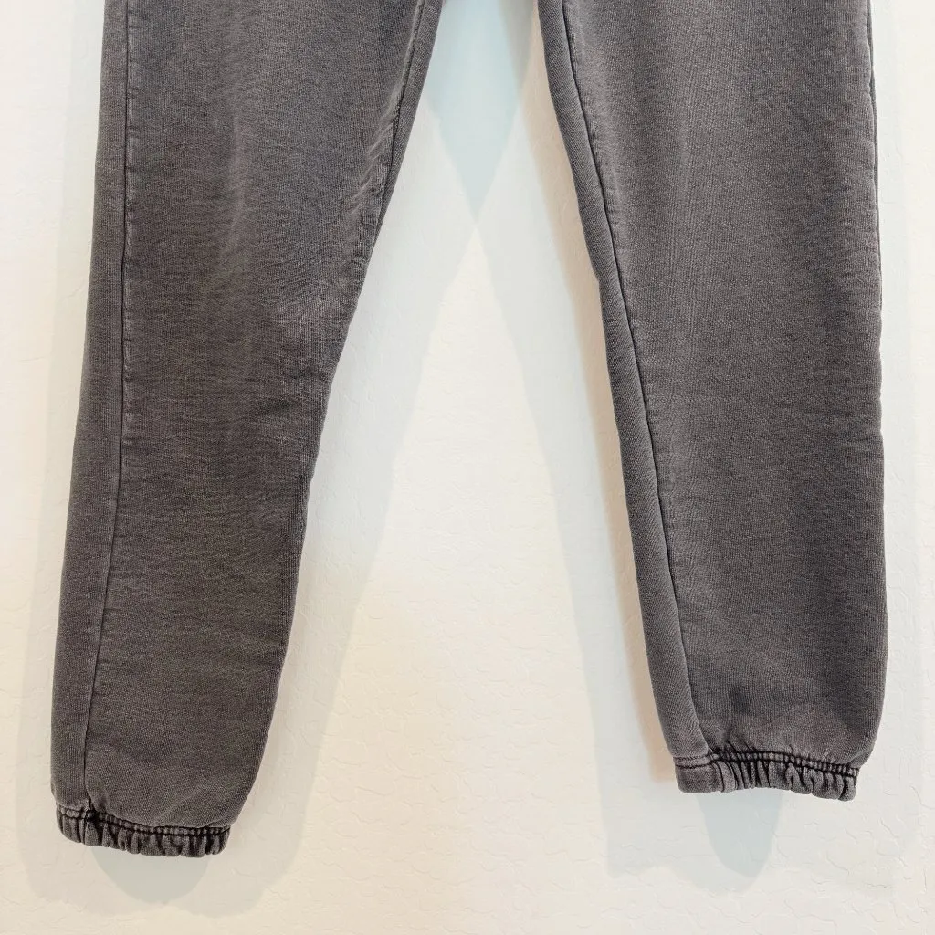 Talentless Heavyweight Slim Jogger Sweat Pants in Washed Gray Lounge Size Medium - Image 4