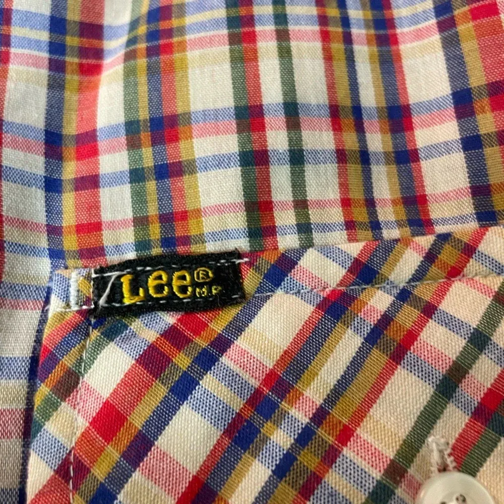 Lee women’s stripped button down shirt multi colors size XL - Image 4