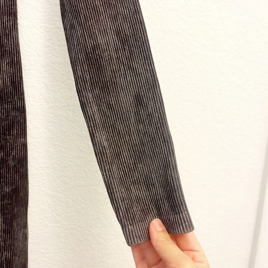 BDG Kallie Acid Wash‎ Ribbed Sweater Dress Small Midi - Image 5