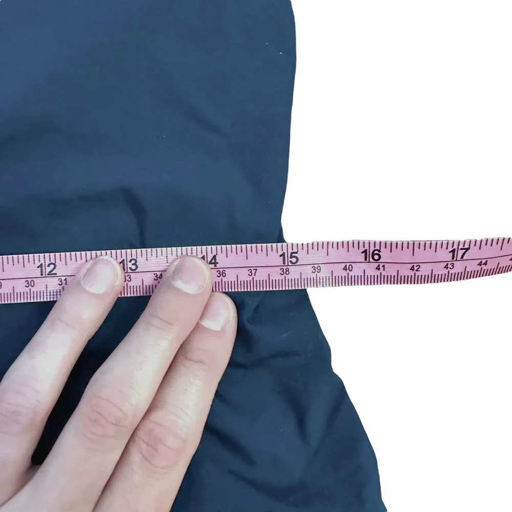 Rag & Bone Victorine Short Sleeve Button Front Top Navy Blue - Image 9