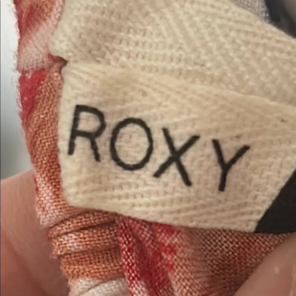 Roxy Tropical Floral Print Beachy Women's Ruffle Hem Tank Top - Image 2