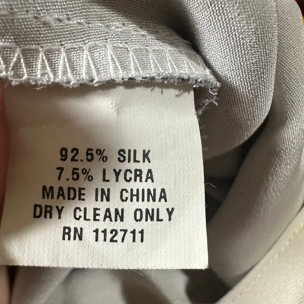 Jay Godfrey One Shoulder Silk Blend Dress - Image 6