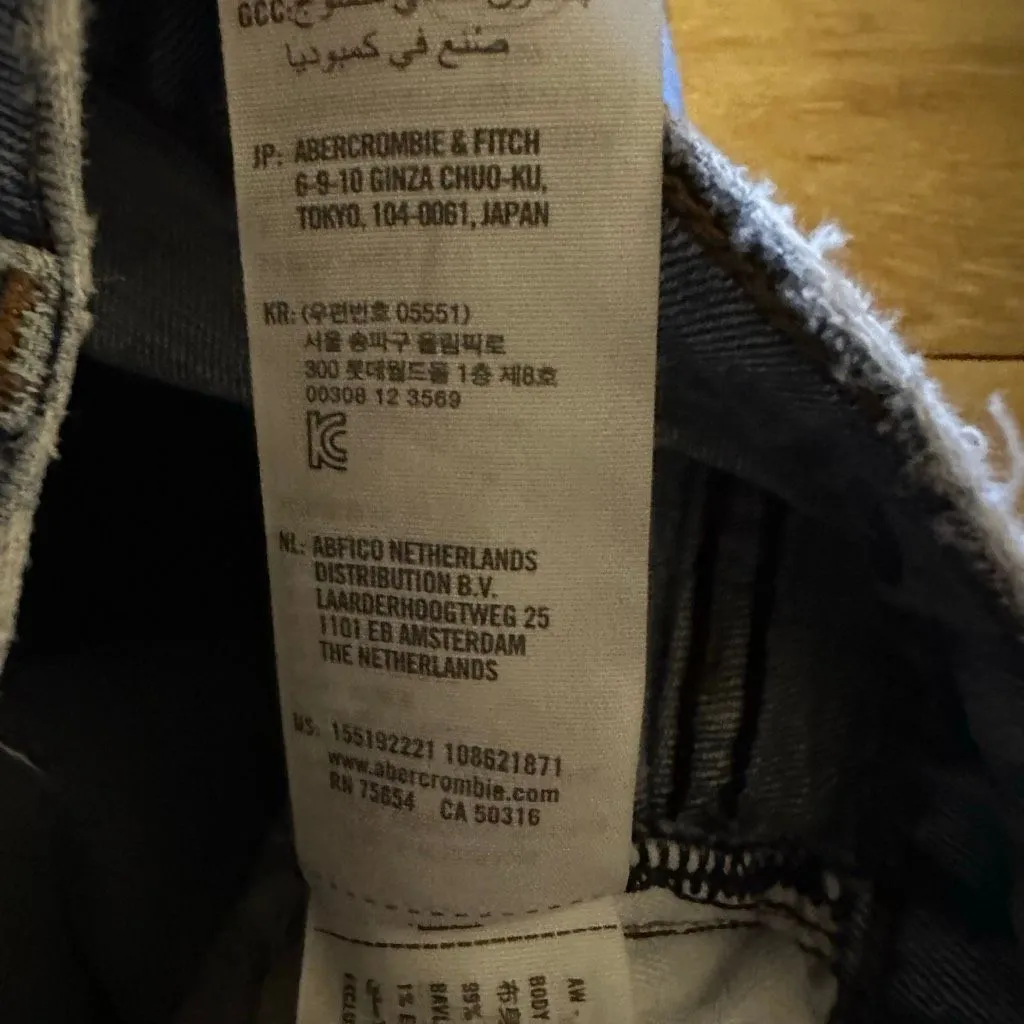 Abercrombie 90s slim straight ultra high rise 30/10s - Image 6