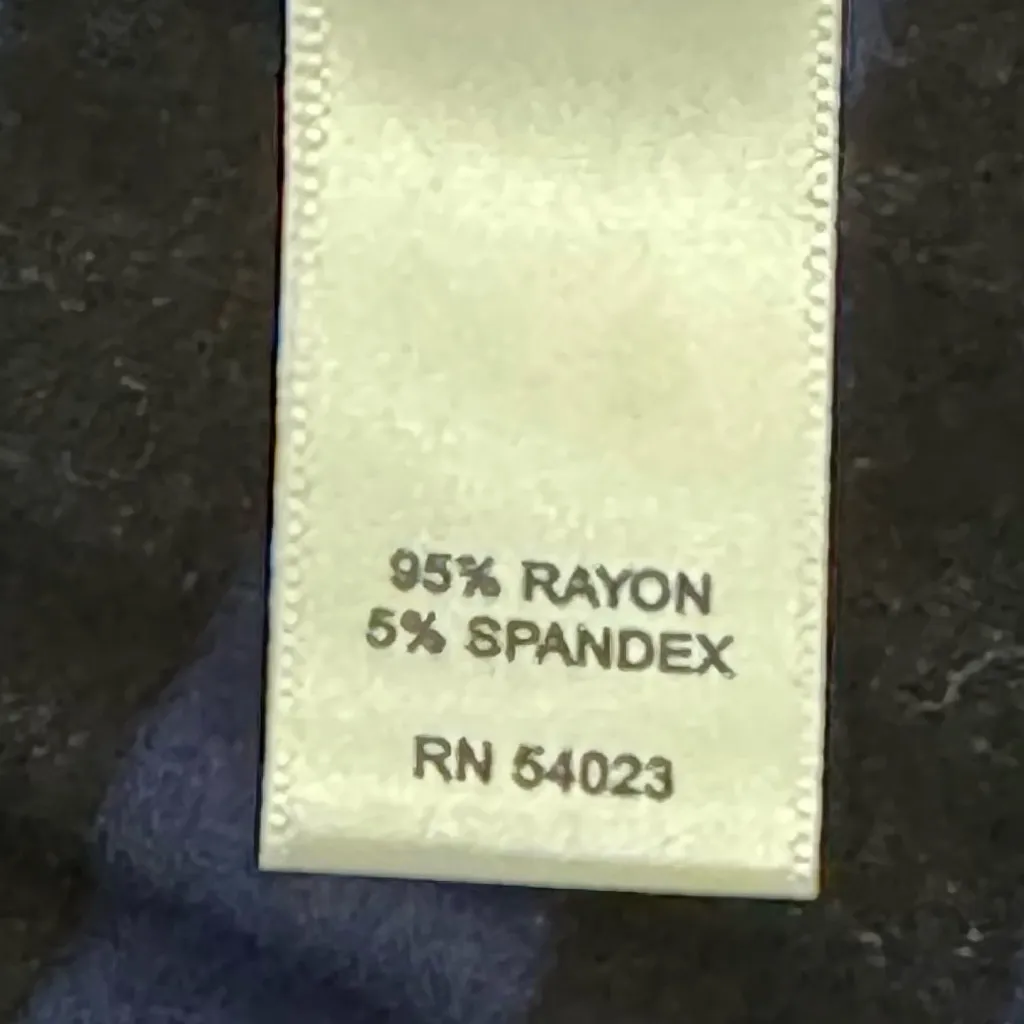 Banana Republic Faux Wrap Dress Navy Black Stripes Work Officecore Brunch Medium - Image 7