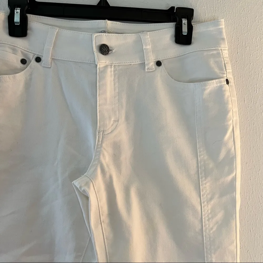 Prana Pants Women's Carlotta Cropped Pants in White Sz 10/ Sz 30 NWT - Image 5