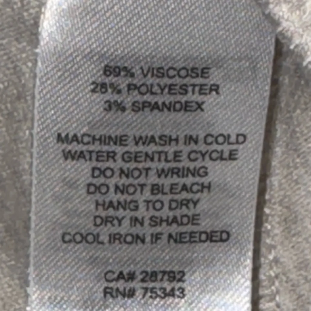 Rachel Zoe Jogger Casual Pants Heathered Cream Women’s Large L - Image 8