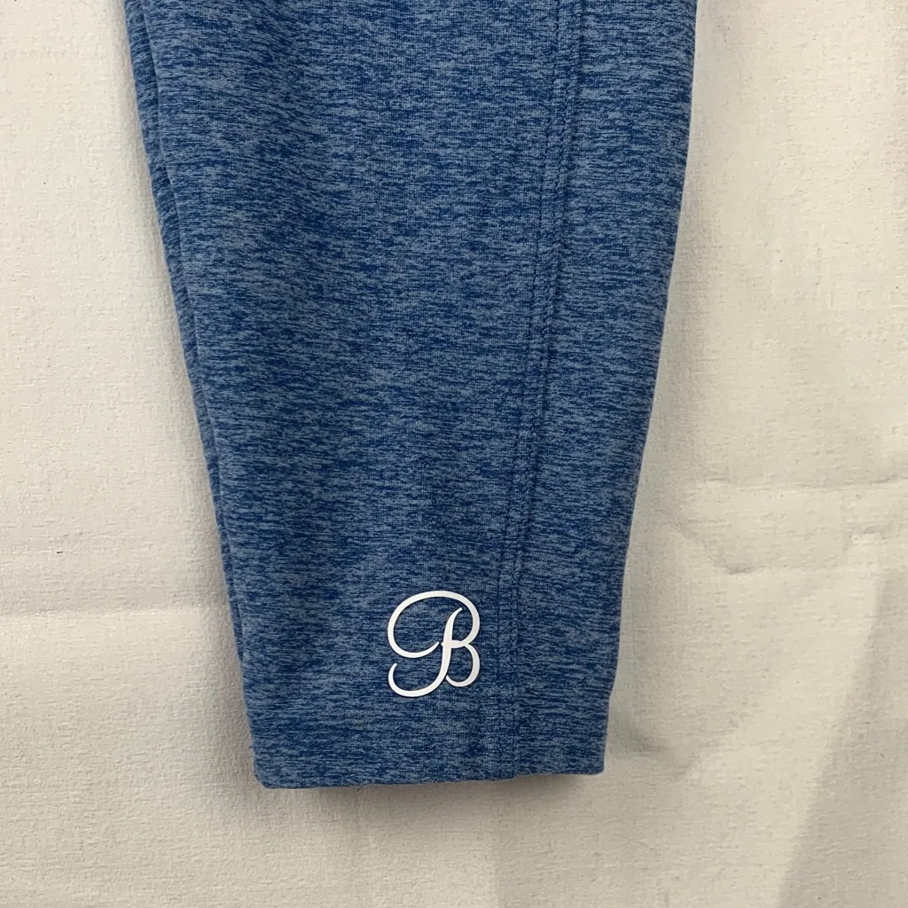 Bombshell Sportswear size XS blue high waist leggings athletic sky blue heather - Image 3