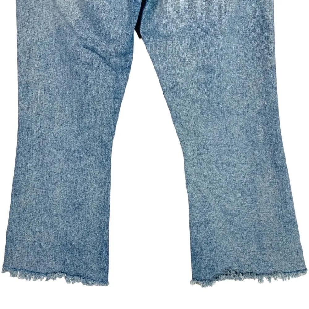 7 For All Mankind Easy Boot High Rise Flare Leg Jeans - Image 8