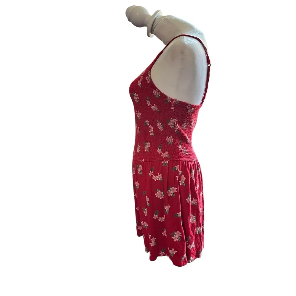 Hollister Red Halter Romper - Image 3