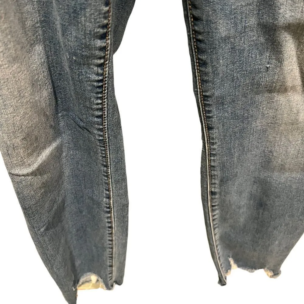 Old Navy midrise Rockstar medium wash jeans size 12 - Image 3