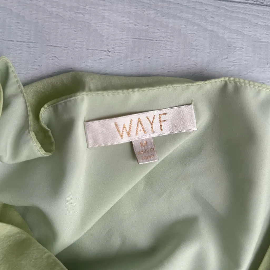 Wayf Tiered Midi Dress Mint Size M - Image 7