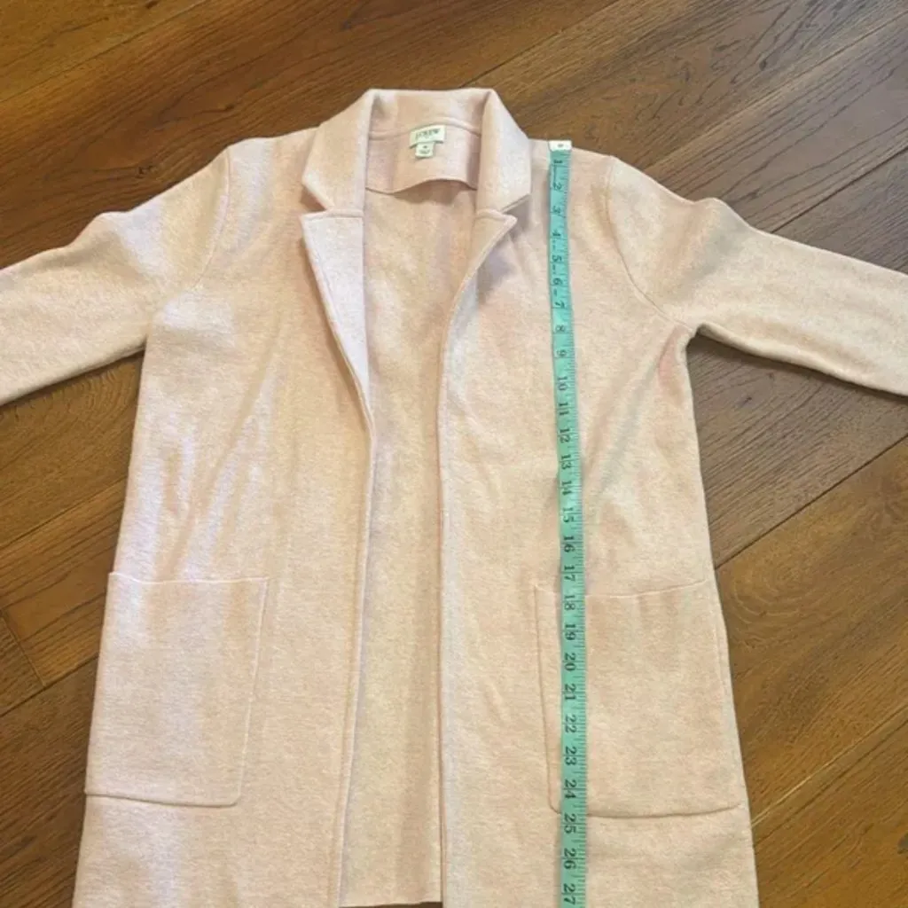 J. Crew open front blazer sweater cardigan size small - Image 9