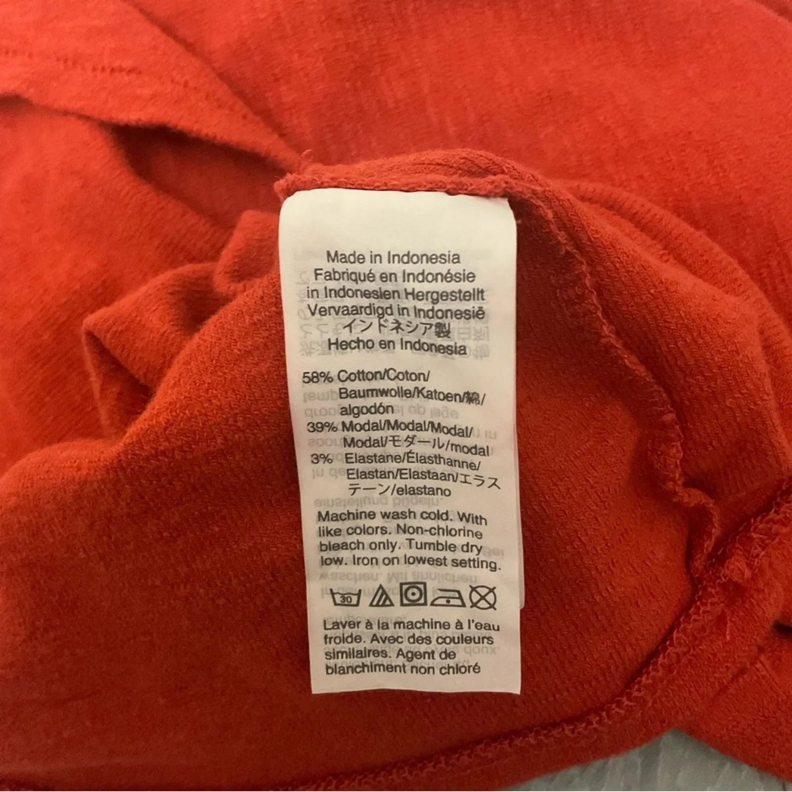 Madewell Orange Westville Tank M AN456 Casual Dopamine Boho Classic Preppy Twee - Image 9