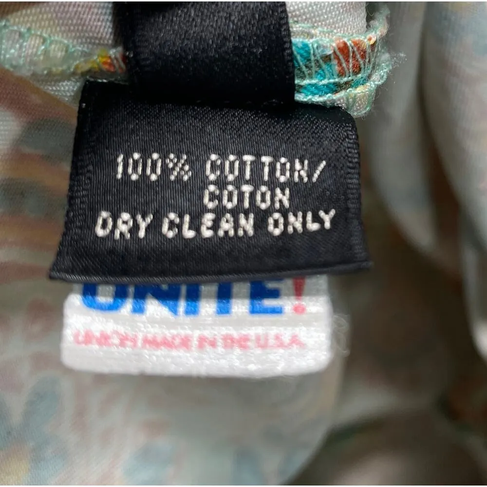 Ralph Lauren Black Label Pants Womens 2 Paisley Green Preppy Union Made USA - Image 5