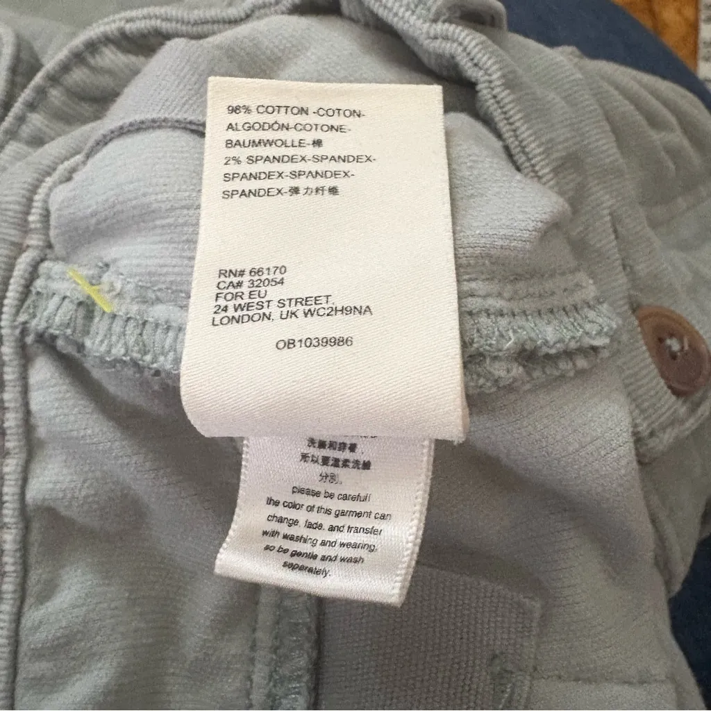 Anthropologie Pilcro Cropped Cords Size 16 - Image 8