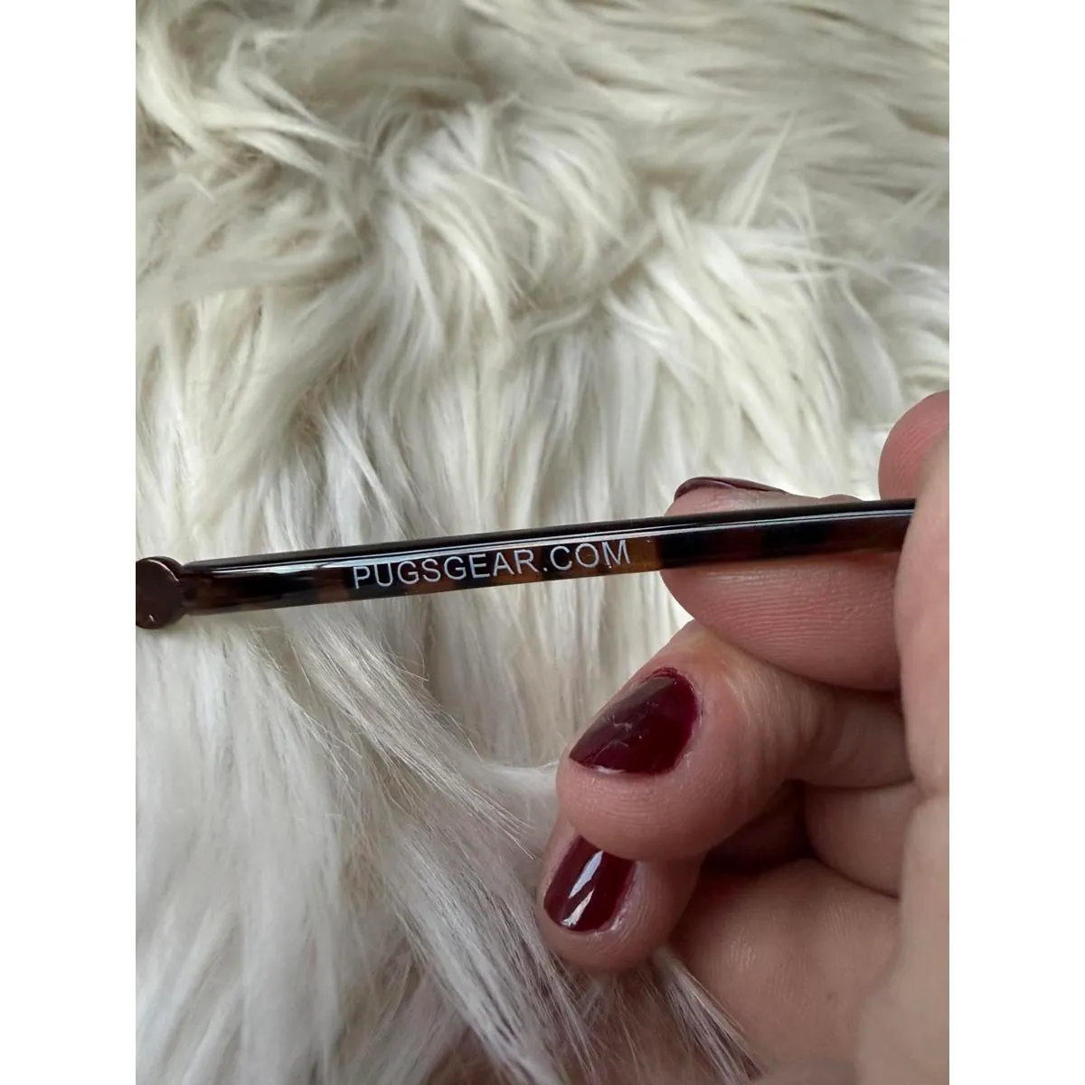 Pug’s Sunglasses with Tortoise Shell Arms and Brown Lenses - Image 6