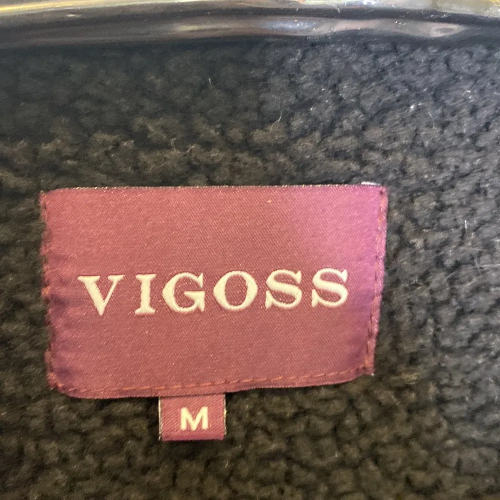 Vigoss Long Sleeve Long Length Faux Leather Jacket Asymmetric Zipper EUC Sz M - Image 4