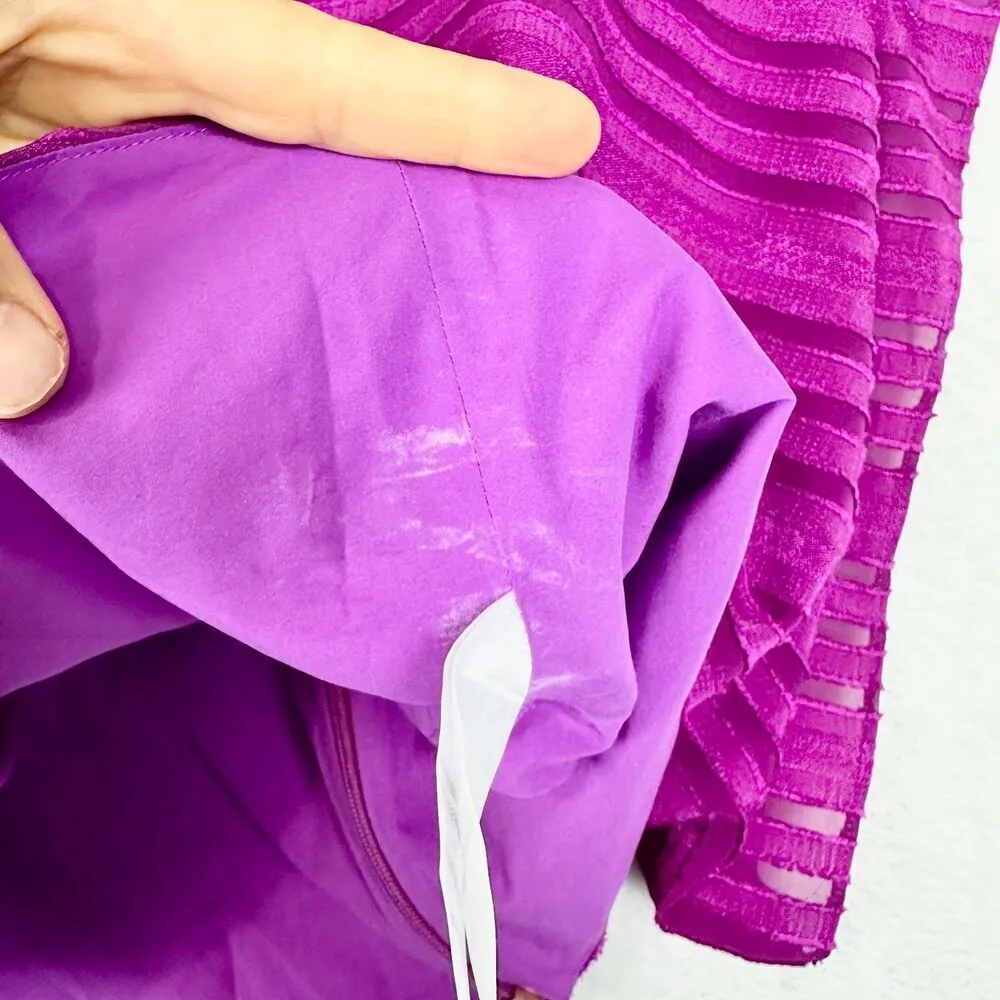 Anna Cate Batwing Top Size Small Fuschia Pink V - Image 5