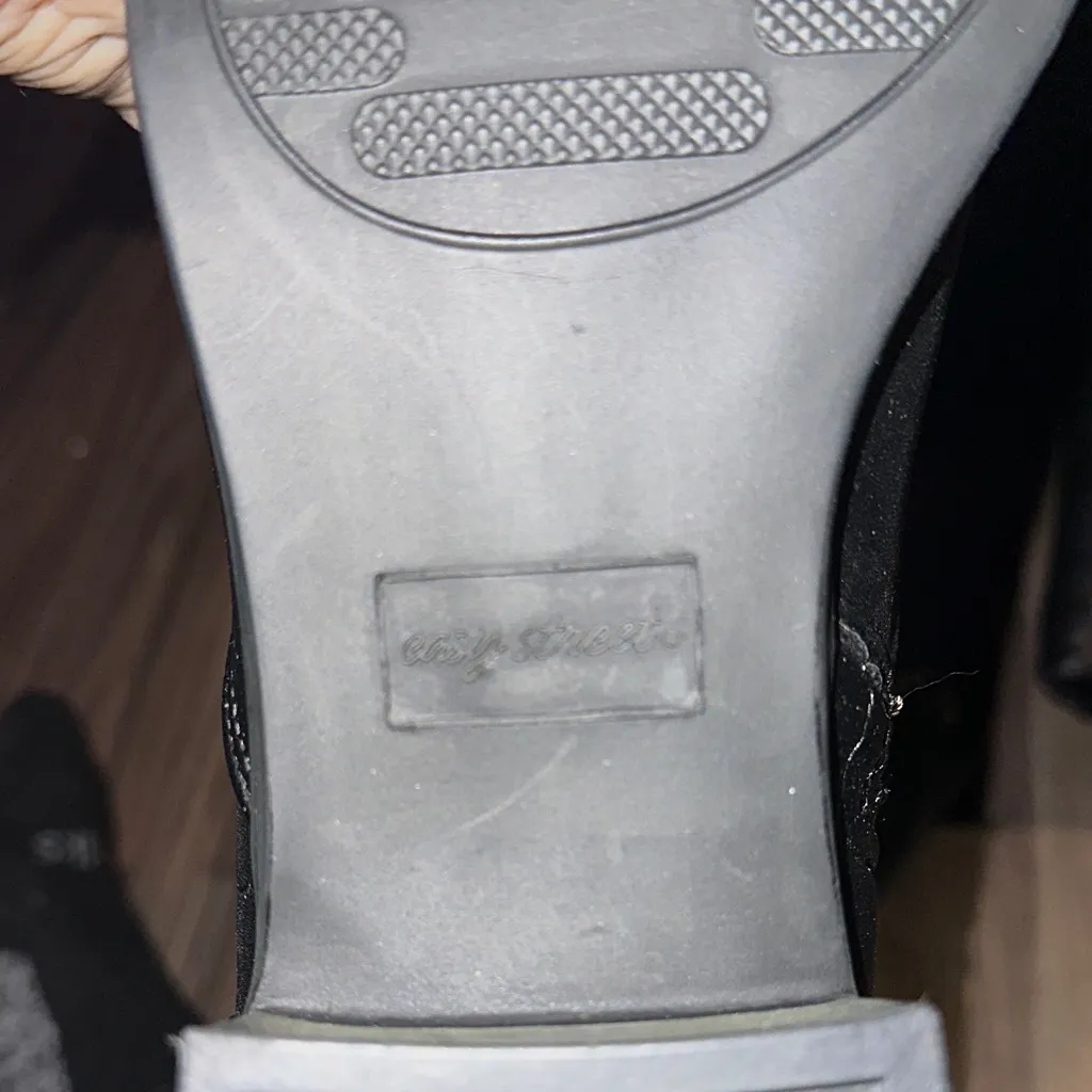 Easy Street  Black Over the Knee Boots - Image 5