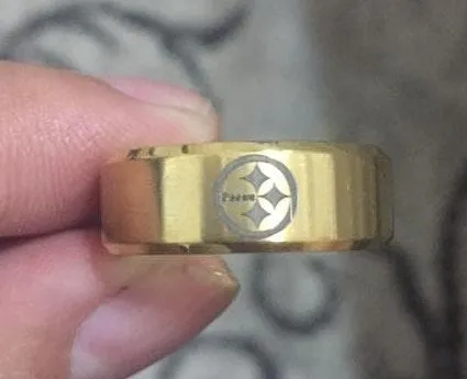 Gold Pittsburgh Steelers Ring - Image 3