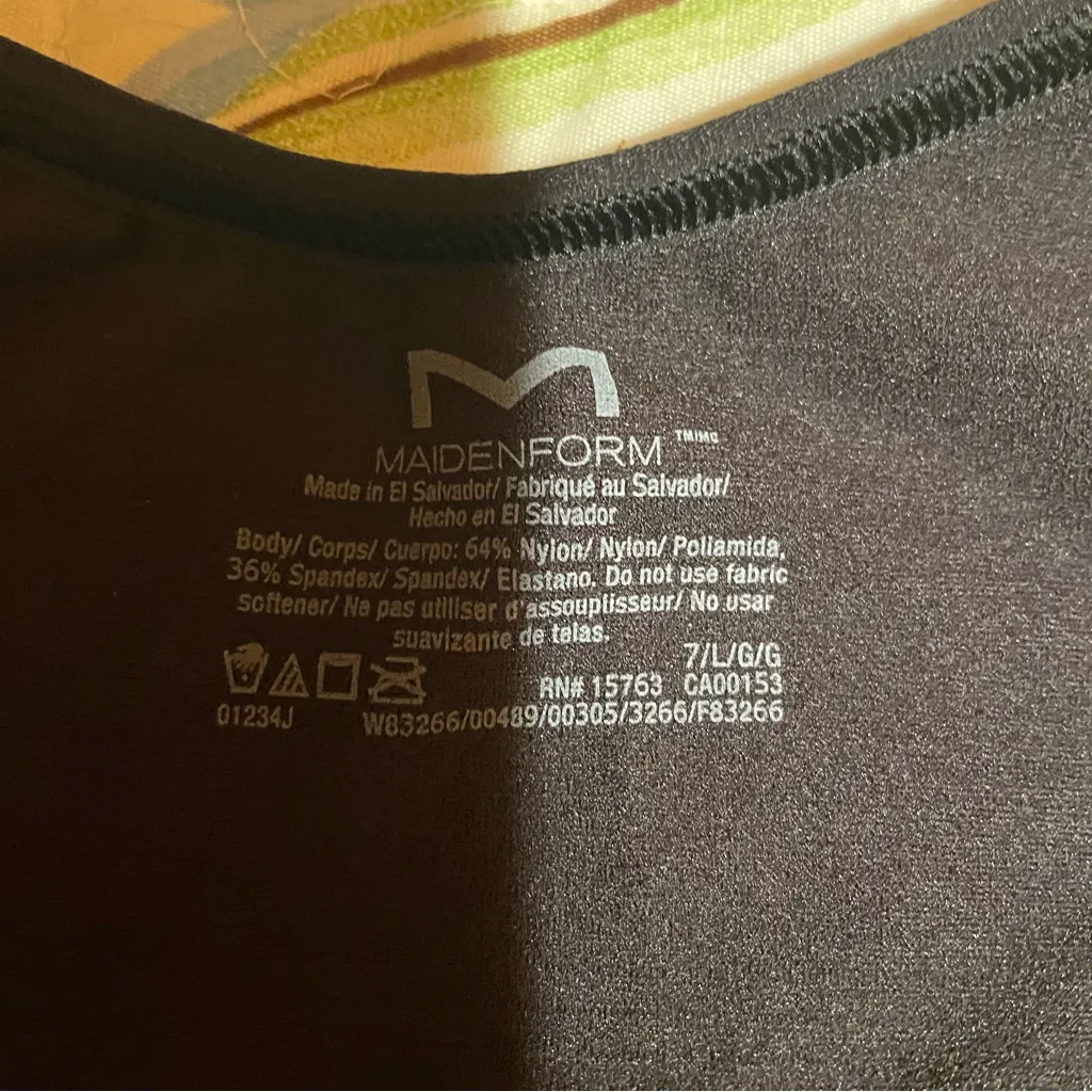 Maidenform Black Camisole Bra - Image 3