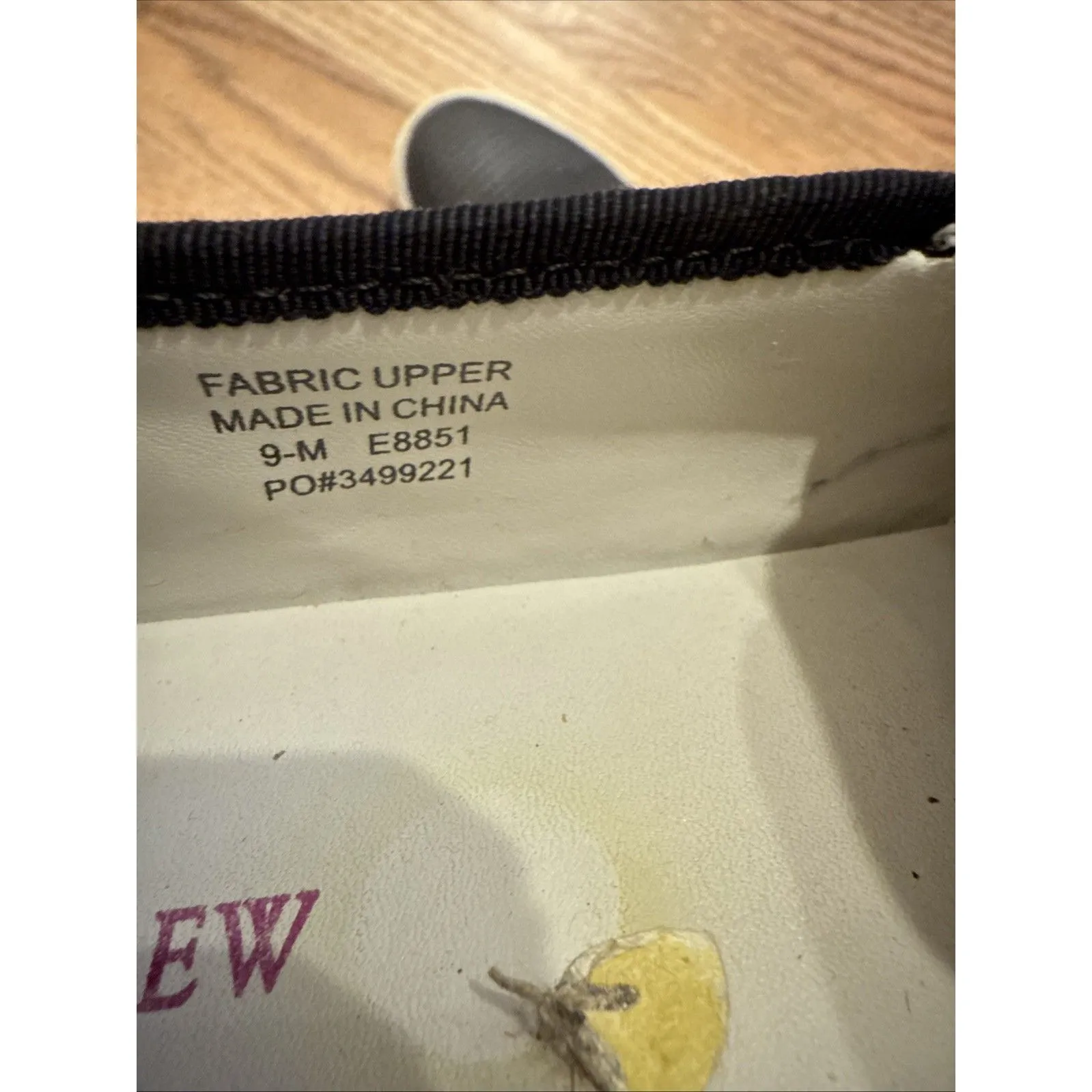 J.Crew Perforated Slip On Sneakers Loafer Shoe Slides Casual Black Size 9 M - Image 4