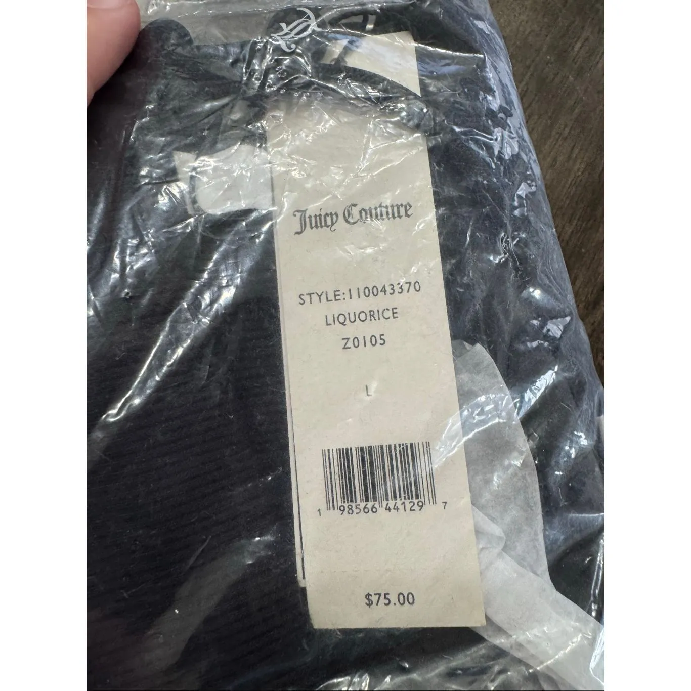 Juicy Couture OG BIG BLING VELOUR TRACK PANTS - Image 5