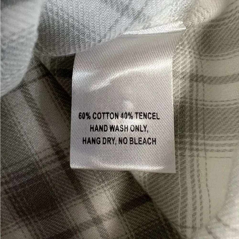 UNTUCKit Women’s Plaid Villefranche Button Down Short Sleeve Shirt Size 4 NWT - Image 5