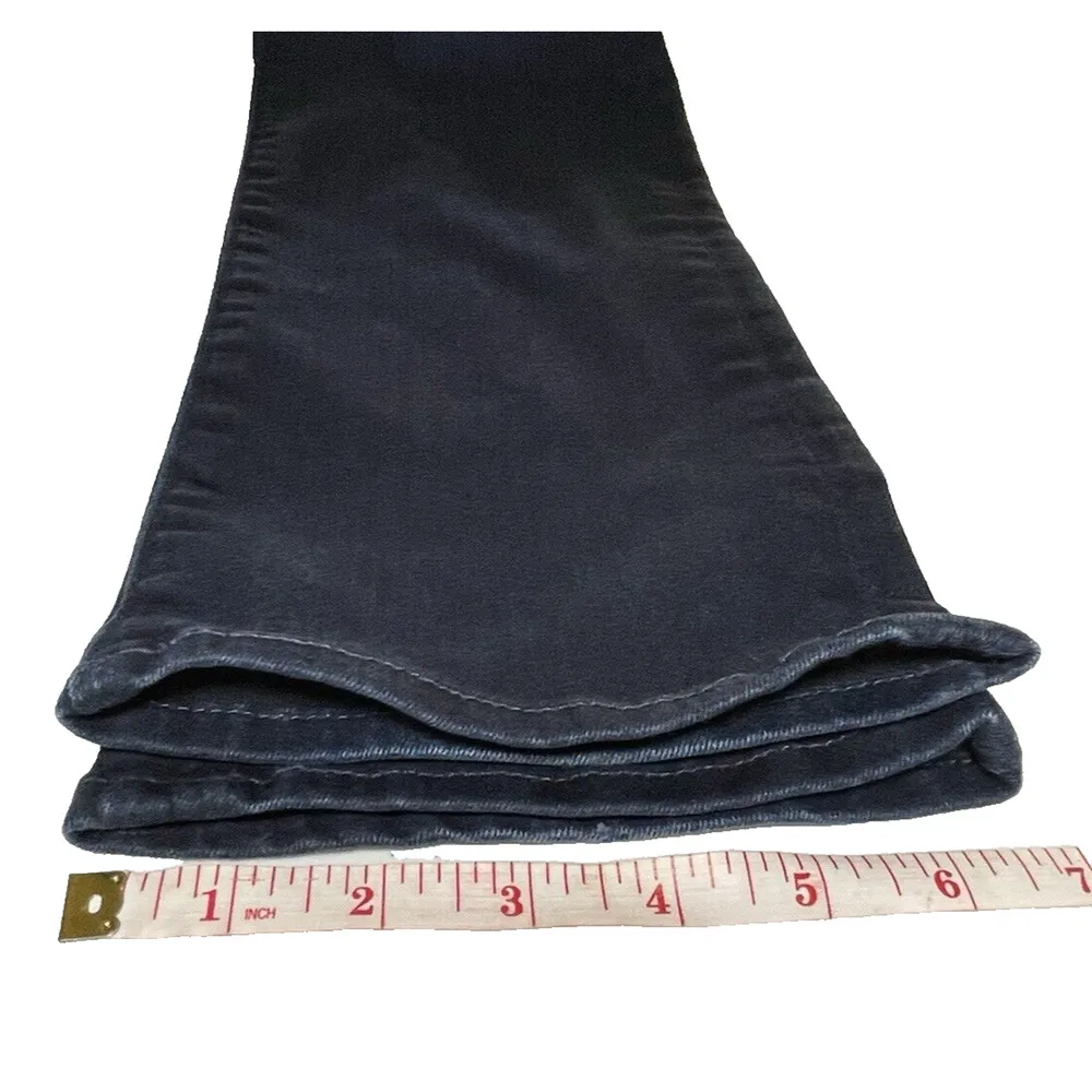 7 for All Mankind Jeans Womens 28 Blue Dark Wash Denim Kimmie Straight Leg - Image 11