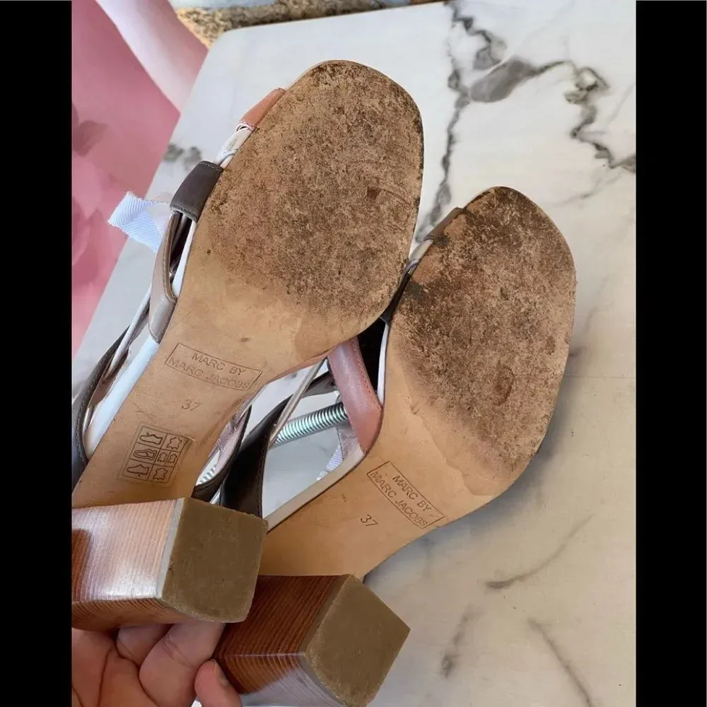 Marc by Marc Jacobs  multicolored heel sandals 37 - Image 6