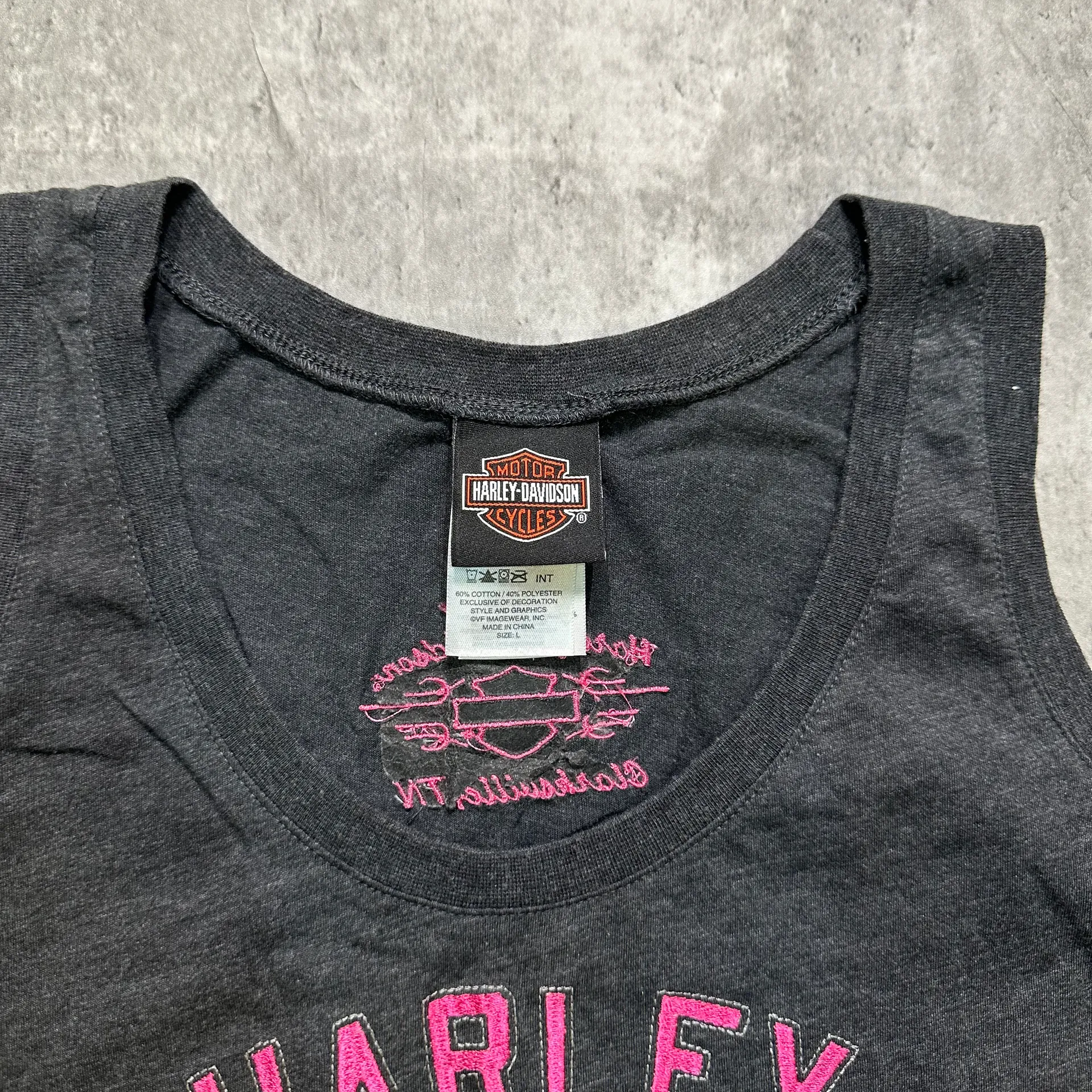 Y2k Pink & Grey  Appleton Top - Image 3