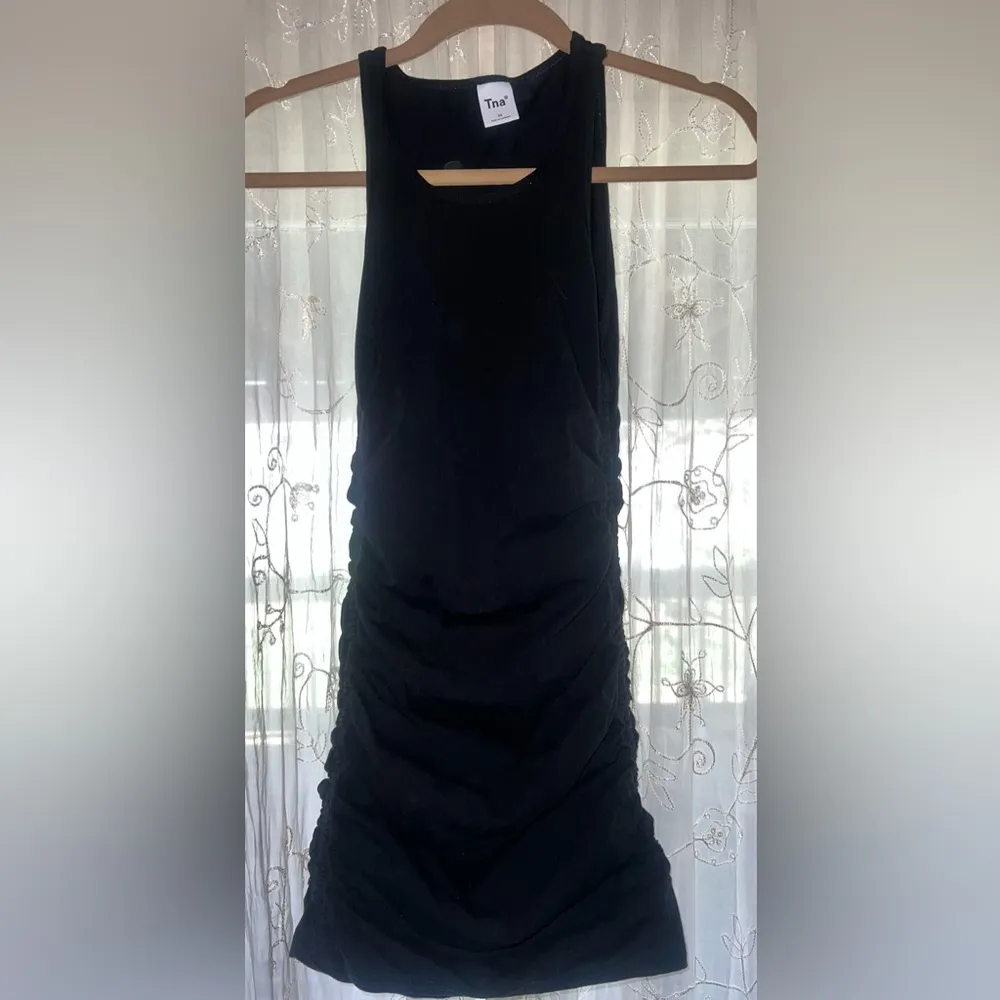 Aritzia TNA Malibu Dress black bodycon mini size XS - Image 4
