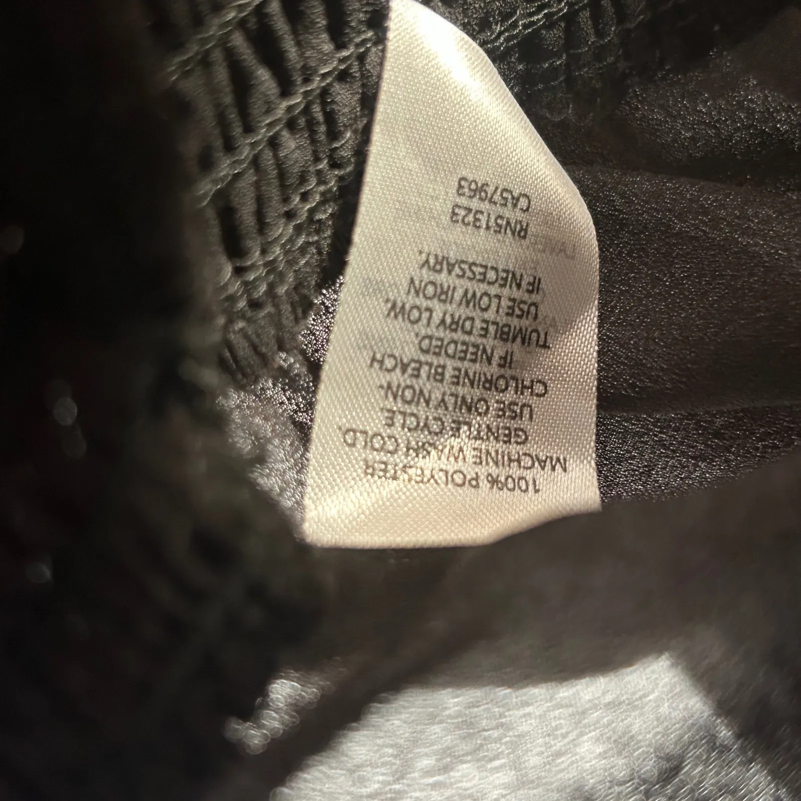 Halogen Womens Black Long Sleeve V Neck Smocked Waist Blouse Top Plus Size XL - Image 7