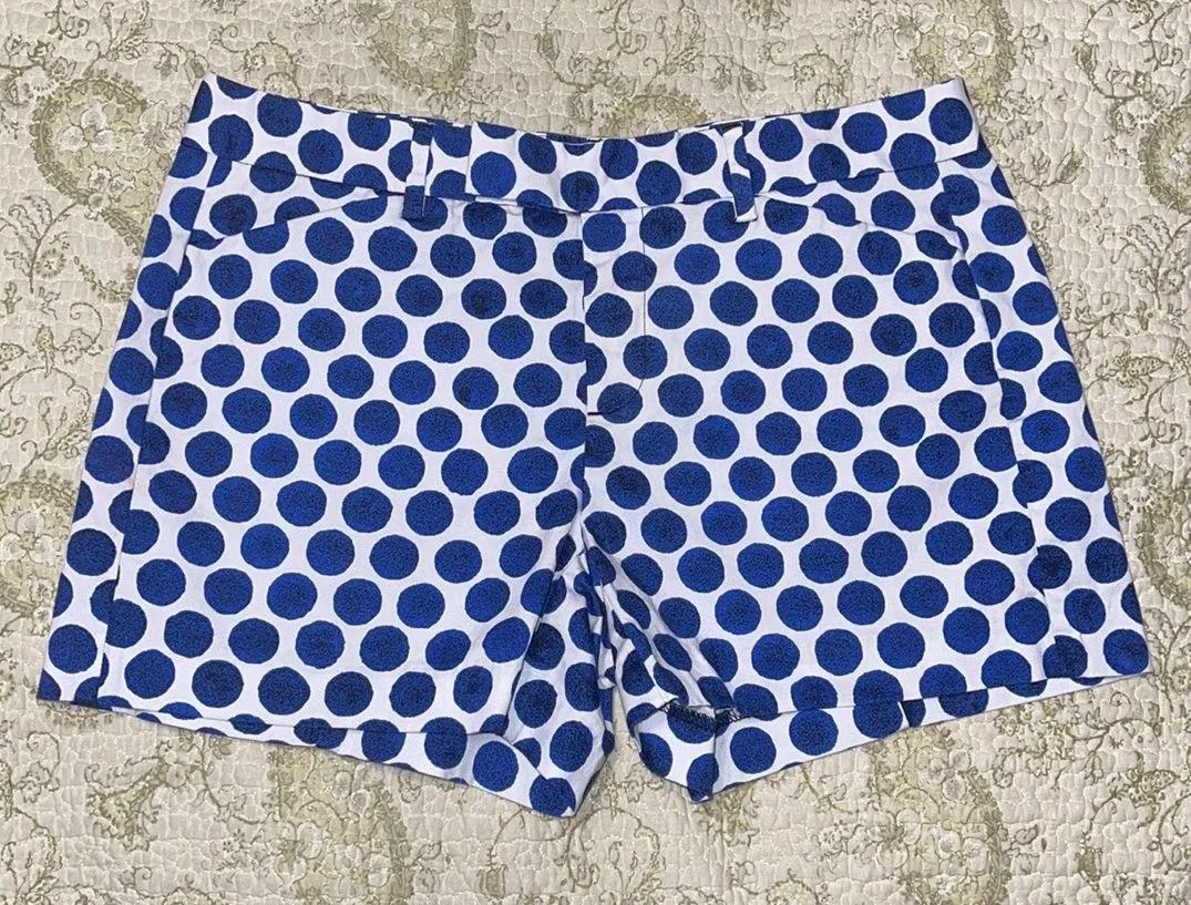 Blue Polka Dot Shorts - Image 2
