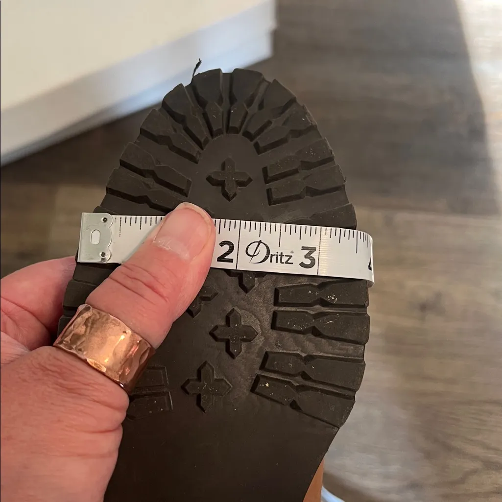 J. Jill Tall Back Buckle Carmel Brown Leather Women’s Boots Size 9 Tan - Image 13