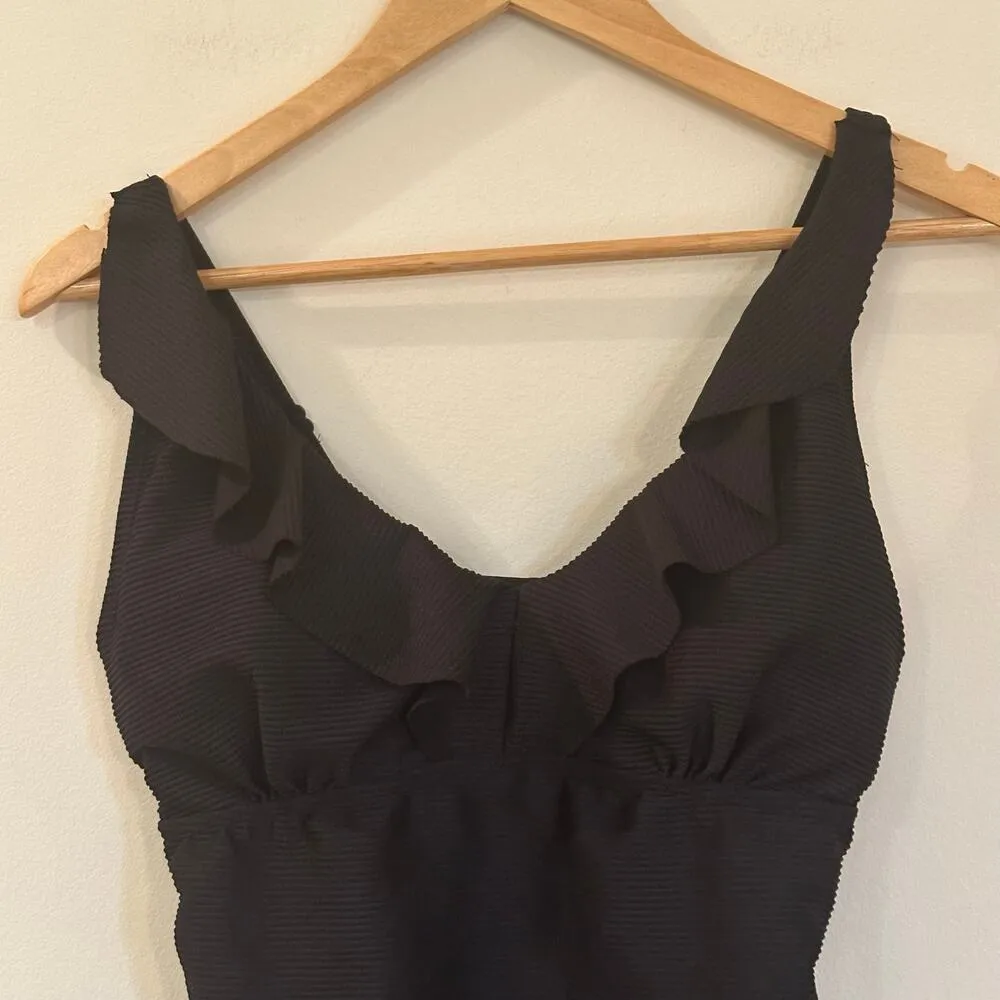 NipTuck Swim Black One Piece Bathing Suit sz 8 Nip Tuck Joanne - Image 3