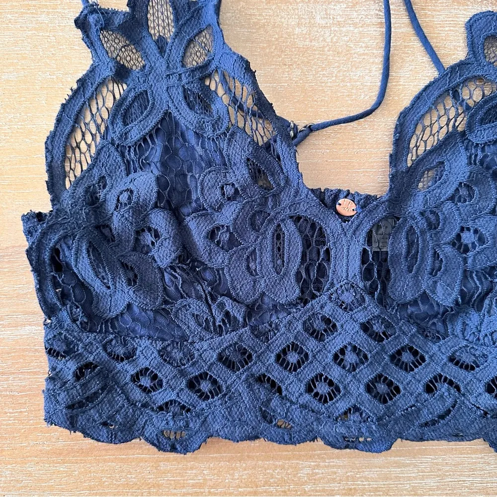Intimately Free People Adella Navy Bralette - Image 4
